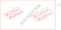 B PLR DECORATION para Honda CIVIC 1.6LS 5 Puertas 5 velocidades manual 2001