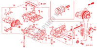 BOMBA DE ACEITE/COLADOR DE ACEITE (2.0L) para Honda CIVIC 2.0 5 Puertas 5 velocidades manual 2004
