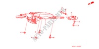 COLUMNA DE DIRECCION para Honda CIVIC 1.6LS 5 Puertas 5 velocidades manual 2001