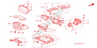 GUARNICION DE INSTRUMENTO(RH)(LADO DE CONDUCTOR) para Honda CIVIC 1.6S 5 Puertas 5 velocidades manual 2003