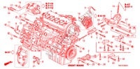 MENSULA DE MOTOR (1.4L/1.5L/1.6L/1.7L) para Honda CIVIC 1.6ES 5 Puertas 4 velocidades automática 2003
