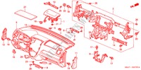 PANEL DE INSTRUMENTO(LH) para Honda CIVIC 1.6LS 5 Puertas 5 velocidades manual 2001