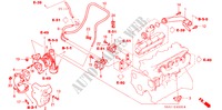 SISTEMA DE TURBOALIMENTADOR (DIESEL) para Honda CIVIC 1.7ES 5 Puertas 5 velocidades manual 2003