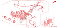 CONTROL DE CALEFACTOR(LH) (1) para Honda CIVIC 1.6LS 5 Puertas 4 velocidades automática 2005