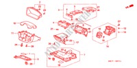 GUARNICION DE INSTRUMENTO(RH)(LADO DE CONDUCTOR) para Honda CIVIC 1.6SE    EXECUTIVE 5 Puertas 5 velocidades manual 2005