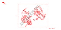 JUEGO DE JUNTA DE TRANSMISION (DIESEL) para Honda CIVIC 1.7LS 5 Puertas 5 velocidades manual 2005