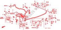 LINEAS DE FRENO(ABS) (RH) (1.4L/1.5L/1.6L/1.7L) para Honda CIVIC 1.4SE 5 Puertas 5 velocidades manual 2005