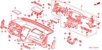 PANEL DE INSTRUMENTO(LH) para Honda CIVIC 1.7LS 5 Puertas 5 velocidades manual 2005
