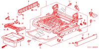 ASIENTO DEL. (DER.)(1) para Honda STREAM 2.0SI 5 Puertas 5 velocidades manual 2003