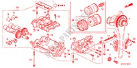 BOMBA DE ACEITE/COLADOR DE ACEITE (2.0L) para Honda STREAM 2.0SE        SPORT 5 Puertas 5 velocidades automática 2001