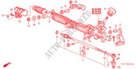 CAJA DE CAMBIOS DE P.S. (HPS) (LH) para Honda STREAM 1.7LS 5 Puertas 5 velocidades manual 2004