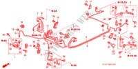 LINEAS DE FRENO(ABS) (1.7L) (LH) para Honda STREAM 1.7LS 5 Puertas 5 velocidades manual 2002