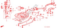 TANQUE DE COMBUSTIBLE(1) para Honda STREAM 1.7LS 5 Puertas 5 velocidades manual 2003