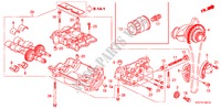BOMBA DE ACEITE/COLADOR DE ACEITE (2.0L) para Honda STREAM SE-L 5 Puertas 5 velocidades manual 2005