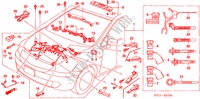 CONJ. DE CABLES DE MOTOR (1.7L) para Honda STREAM LS 5 Puertas 5 velocidades manual 2005