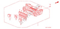 CONTROL DE CALEFACTOR para Honda STREAM SI 5 Puertas 5 velocidades manual 2005