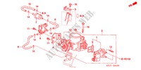 CUERPO MARIPOSA GASES(1.7L) para Honda STREAM LS 5 Puertas 5 velocidades manual 2005