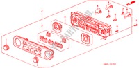 CONTROL DE CALEFACTOR(AUTOMATICO)(2) para Honda ACCORD COUPE VTI 2 Puertas 5 velocidades manual 2001