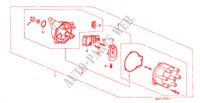 DISTRIBUIDOR(HITACHI)(V6) para Honda ACCORD COUPE 3.0IV6 2 Puertas 4 velocidades automática 2000