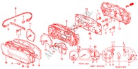 INDICADOR DE COMBINACION(L4) para Honda ACCORD COUPE 2.0ILS 2 Puertas 4 velocidades automática 1999