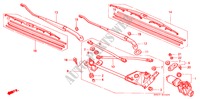 LIMPIAPARABRISAS (LH) para Honda ACCORD COUPE 2.0IES 2 Puertas 5 velocidades manual 2000