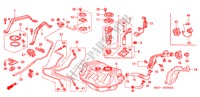 TANQUE DE COMBUSTIBLE para Honda ACCORD COUPE 2.0IES 2 Puertas 5 velocidades manual 2000