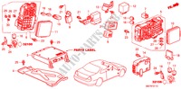 UNIDAD DE MANDO(CABINA)(RH) para Honda ACCORD COUPE 2.0IES 2 Puertas 5 velocidades manual 2001