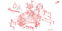 ALOJAMIENTO TRANSMISION para Honda ACCORD 2.3EXI 4 Puertas 5 velocidades manual 1998