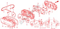 INDICADOR DE COMBINACION(NS) para Honda ACCORD 2.3EXI 4 Puertas 5 velocidades manual 1998