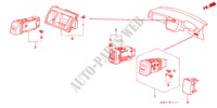 INTERRUPTOR(RH) para Honda ACCORD EXI 4 Puertas 5 velocidades manual 1999