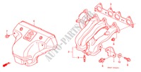 MULTIPLE DE ESCAPE(L4) (2) para Honda ACCORD LX 4 Puertas 5 velocidades manual 2000