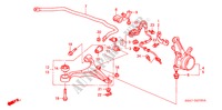 ARTICULACION DELANTERA/ BRAZO INFERIOR DELANTERO para Honda CR-V ES 5 Puertas 5 velocidades manual 2005