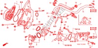 BOMBA DE AGUA para Honda CR-V ES 5 Puertas 5 velocidades manual 2005