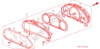 COMPONENTES DEL INDICADOR(NS) ('05) para Honda CR-V ES 5 Puertas 5 velocidades manual 2005