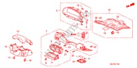 GUARNICION DE INSTRUMENTO(LH)(LADO DE CONDUCTOR) para Honda CR-V ES 5 Puertas 5 velocidades manual 2005