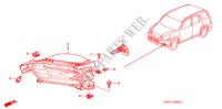 LUZ ANTINIEBLA( '04) para Honda CR-V RV-SI 5 Puertas 5 velocidades manual 2002