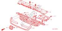 PARRILLA DELANTERA( '04) para Honda CR-V SE-S 5 Puertas 5 velocidades manual 2004