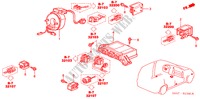 UNIDAD SRS(LH) ( '04) para Honda CR-V LS 5 Puertas 5 velocidades manual 2002