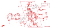 CUERPO MARIPOSA GASES(1) para Honda CR-V RV-SI 5 Puertas 5 velocidades manual 2006