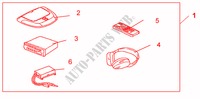 I VES (IN VEHICLE ENTERTAINMENT SYSTEM) para Honda CR-V ES 5 Puertas 5 velocidades manual 2006