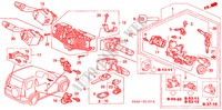 INTERRUPTOR COMBINACION(RH) para Honda CR-V SE-E 5 Puertas 5 velocidades manual 2006