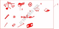 TRAILER HARNESS 2 X 7 PIN para Honda CR-V ES 5 Puertas 5 velocidades manual 2006