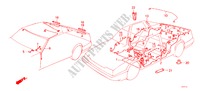 CONJUNTO DE ALAMBRES(2) para Honda ACCORD EX 1600 3 Puertas 5 velocidades manual 1985