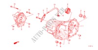 ALOJAMIENTO TRANSMISION para Honda JAZZ STD 3 Puertas 4 velocidades manual 1984