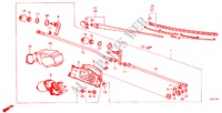 LIMPIAPARABRISAS (E,Q) para Honda JAZZ DX 3 Puertas 5 velocidades manual 1985