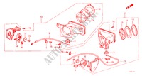 VENTILACIONES AIRE FRESCO (B,F,G,P,S,W,X) para Honda JAZZ DX 3 Puertas 5 velocidades manual 1984