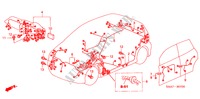 CONJUNTO DE ALAMBRES(LH) para Honda JAZZ 1.2LS 5 Puertas 5 velocidades manual 2002