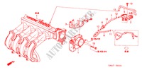 CUERPO MARIPOSA GASES(2) para Honda JAZZ 1.2S-W 5 Puertas 5 velocidades manual 2003