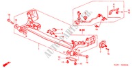 EJE TRASERO para Honda JAZZ 1.4LS 5 Puertas 5 velocidades manual 2002