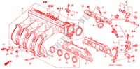 MULTIPLE DE ADMISION(2) para Honda JAZZ 1.2LS 5 Puertas 5 velocidades manual 2003